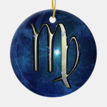 Virgo Christmas Tree Ornaments