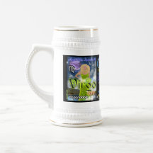 Virgo Libra cusp astrology large silver trim Mug