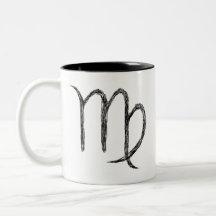 Virgo. Zodiac Astrological Sign. Mug