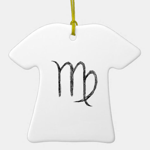 Virgo. Zodiac Astrological Sign. Ornaments