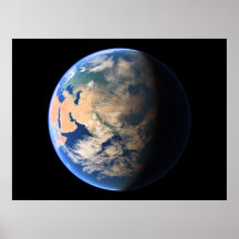 Virtual Planets Earth Planet View 04 Middle East a Print