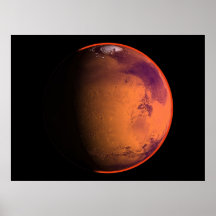 Virtual Planets Mars Planet View 03 Posters