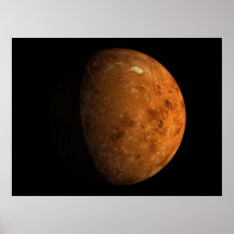 Virtual Planets Venus Planet View 03 Print