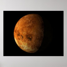 Virtual Planets Venus Planet View 04 Print