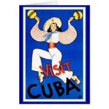 Visit Cuba Vintage Cards