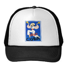 Visit Cuba Vintage Mesh Hat