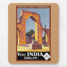 Visit India - Dehli Mouse Pad