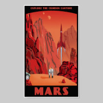 Visit Mars posters