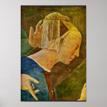 Visit Of The Queen Of Sheba With Solomon. Posters