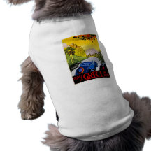 Visitez La Grece En Auto - Vintage Travel Poster Dog T Shirt