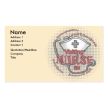 Visiting Nurse Axiom Business Card Template