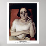 Vittoria Marini By Alexander Andreyevich Ivanov Posters