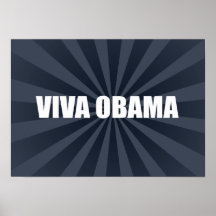 VIVA OBAMA POSTER