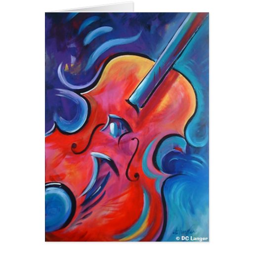 Vivace Greeting Card