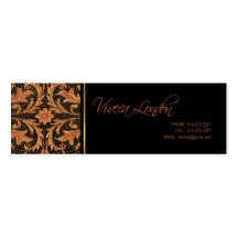 Viveca London Baroque Profile Card Business Card