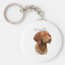 Vizsla Dad 2 Key Chains