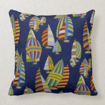Voguish Boating Mojo Beauty Throw Pillows