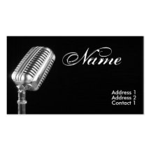 Voice Lessions Business Cards