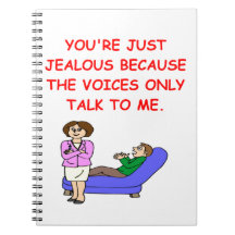 voices spiral note books