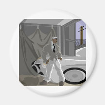 Voiture Soubrette Magnets