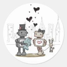 vol25 - from the heart round stickers