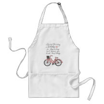 vol25 life is like riding a bicycle aprons