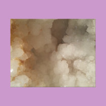 Volcanic Rock Crystal Print canvas prints