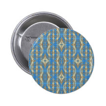 Volcanic Rock Formation Seamless Illusion Pinback Buttons