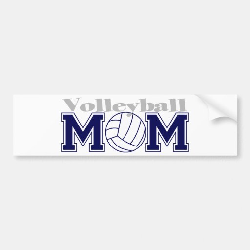 Volleyball Mum Bumper Sticker