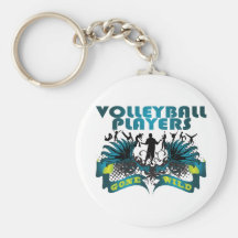 Volleyball Players Gone Wild Keychain