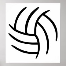 Volleyball Print
