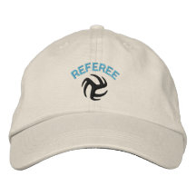 Volleyball Referee Cap - blue ref Baseball Cap