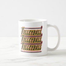 Volleyball T-shirts and Gifts Coffee Mugs