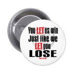 VolleyChick Let Pinback Button