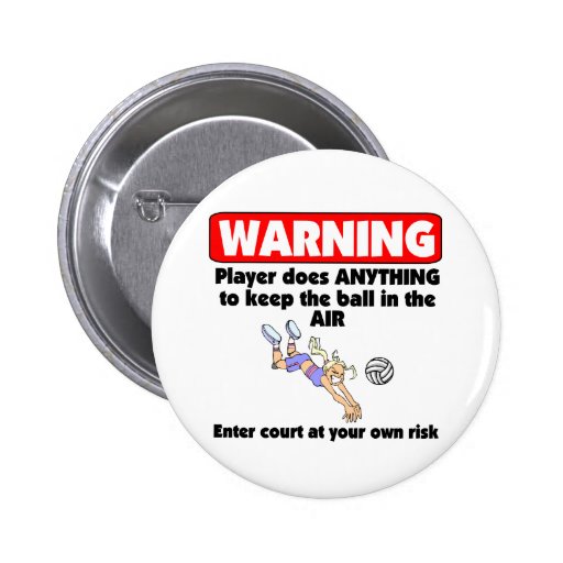 VolleyChick Warning Buttons