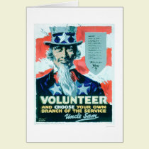 Volunteer and Choose your Branch (US02082) cards