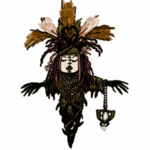 VooDoo Doll Magnet Acrylic Cut Outs