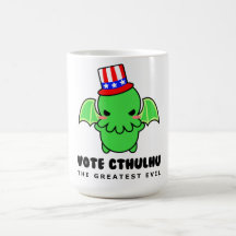 Vote Cthulhu for President Mug