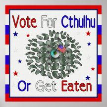 VOTE CTHULHU POSTERS
