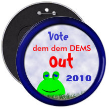 Vote DEMS Out Button