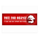 Vote for Obama! Post Card