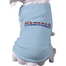 Vote Harman 2010 Elections Red White and Blue Doggie Tee