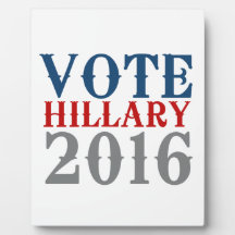 VOTE HILLARY CLINTON 2016 VINTAGE.png Display Plaques
