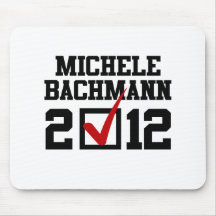 VOTE MICHELE BACHMANN 2012 MOUSEPAD