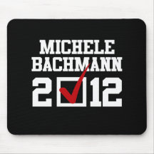 VOTE MICHELE BACHMANN (white) Mouse Pad