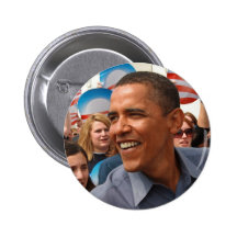 Vote Obama -08'- Button