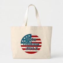 Vote Obama 2012 Canvas Bag