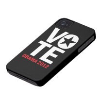 Vote Obama 2012 iPhone 4 Case casemate cases