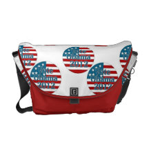 Vote Obama 2012 Messenger bag