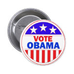 Vote Obama Pinback Buttons